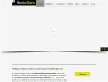 Tablet Screenshot of marelizeguerin.com